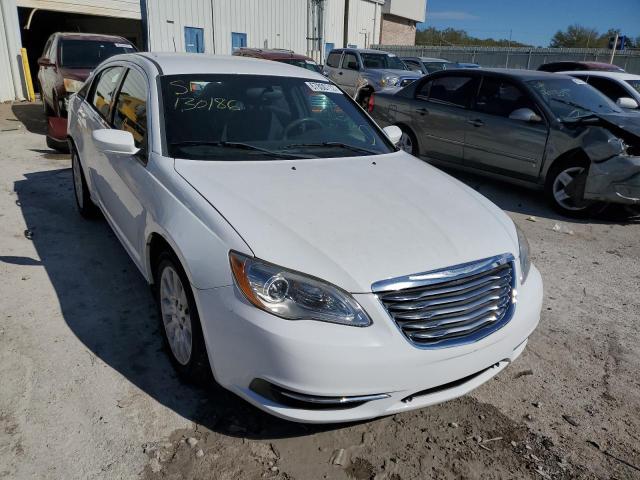 1C3CCBAB3CN130186 - 2012 CHRYSLER 200 LX WHITE photo 4