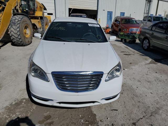 1C3CCBAB3CN130186 - 2012 CHRYSLER 200 LX WHITE photo 5