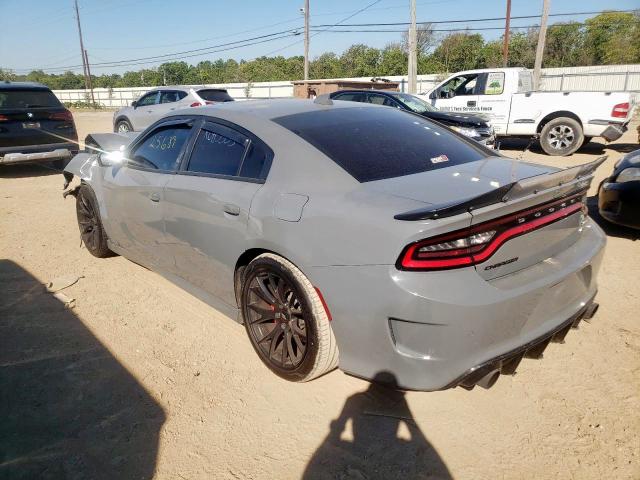 2C3CDXGJ6KH576400 - 2019 DODGE CHARGER SC GRAY photo 3