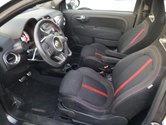 3C3CFFFH8FT689894 - 2015 FIAT 500 ABARTH GRAY photo 7