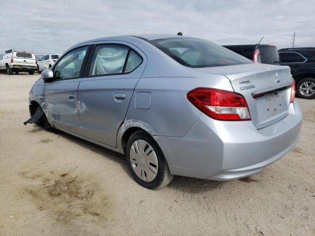 ML32F3FJXJHF05884 - 2018 MITSUBISHI MIRAGE G4 SILVER photo 2