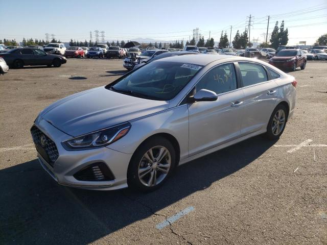 5NPE34AF6KH783483 - 2019 HYUNDAI SONATA LIM SILVER photo 1