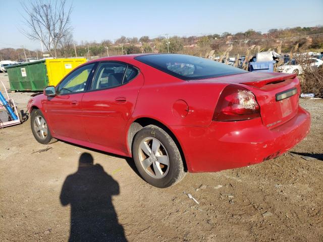 2G2WP552X71203526 - 2007 PONTIAC GRAND PRIX წითელი ფოტო 2