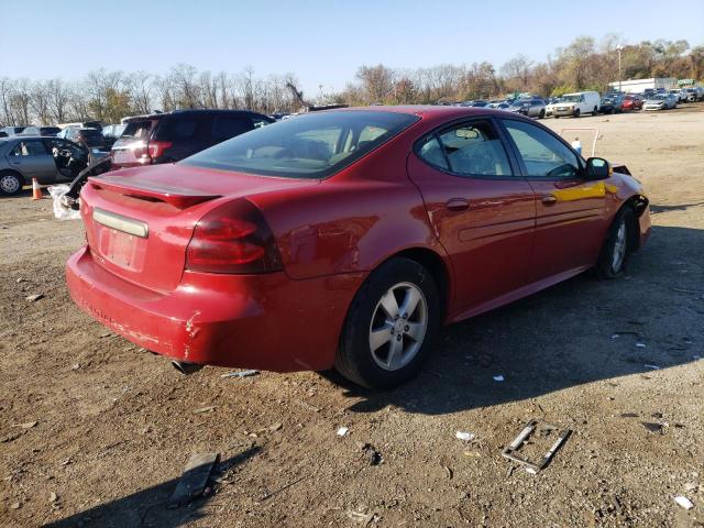 2G2WP552X71203526 - 2007 PONTIAC GRAND PRIX წითელი ფოტო 3