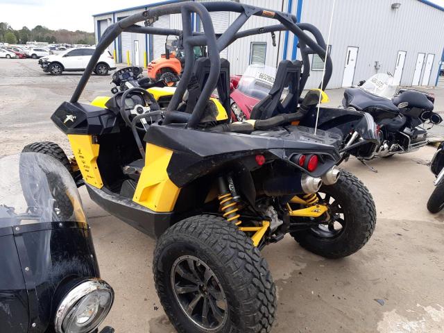 3JBPWAP2XFJ000012 - 2015 CAN-AM MAVERICK 1 YELLOW photo 3