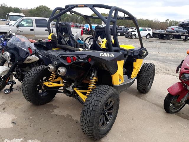 3JBPWAP2XFJ000012 - 2015 CAN-AM MAVERICK 1 YELLOW photo 4