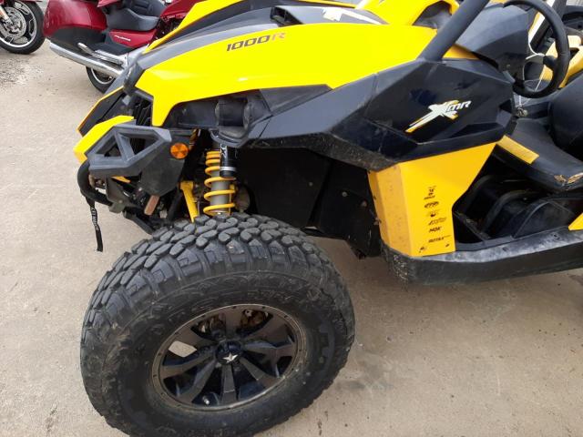 3JBPWAP2XFJ000012 - 2015 CAN-AM MAVERICK 1 YELLOW photo 9