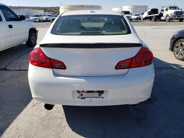 JN1CV6AR5FM523694 - 2015 INFINITI Q40 WHITE photo 6