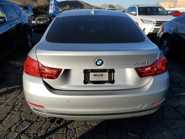 WBA4A9C51GG696151 - 2016 BMW 428 I GRAN SILVER photo 6