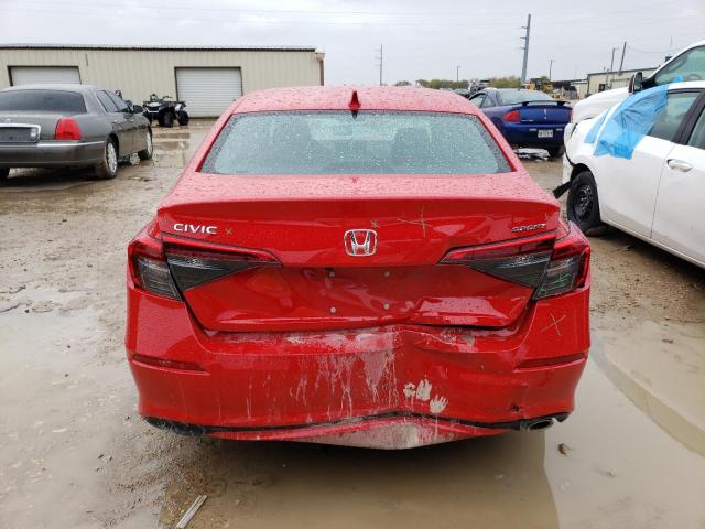 2HGFE2F5XNH562566 - 2022 HONDA CIVIC SPOR 红色 照片 6