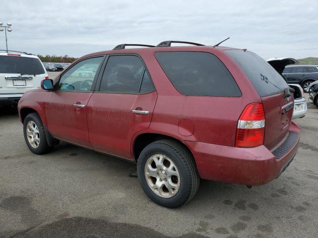 2HNYD18872H520700 - 2002 ACURA MDX TOURIN RED photo 2