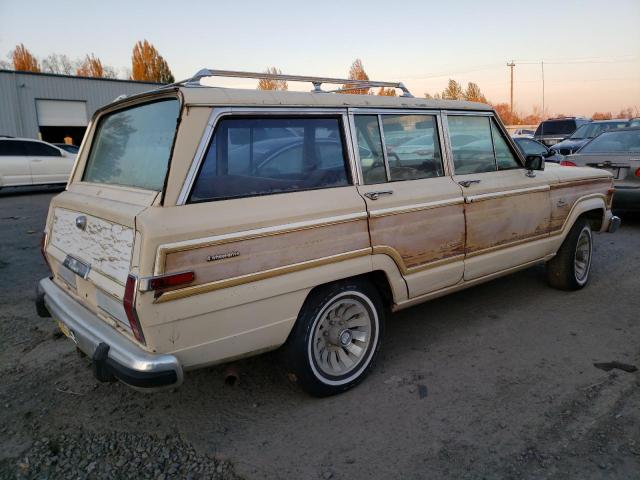 1JCNJ15NXET054214 - 1984 JEEP GRAND WAGO BEIGE photo 3