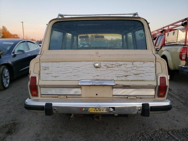 1JCNJ15NXET054214 - 1984 JEEP GRAND WAGO BEIGE photo 6