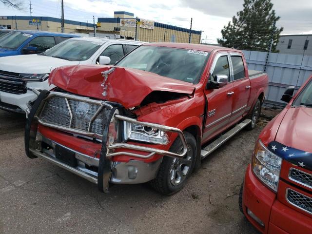 1C6RR7VM8GS379465 - 2016 RAM 1500 LARAM RED photo 1