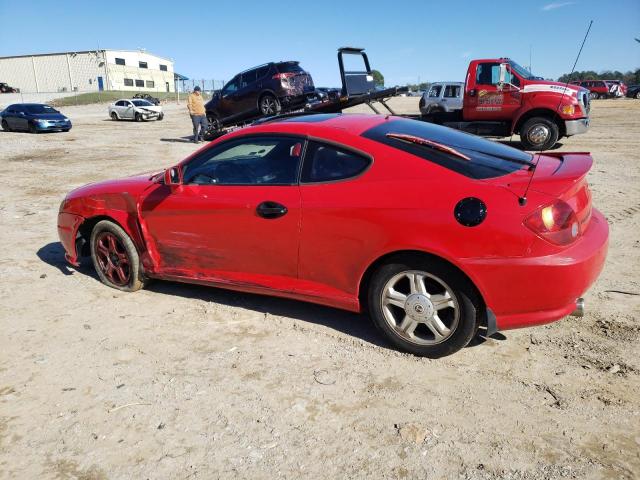 KMHHN65F03U067131 - 2003 HYUNDAI TIBURON GT RED photo 2