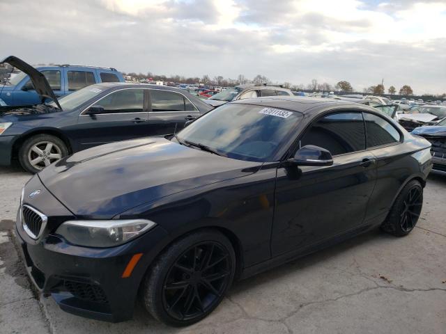 WBA1F5C57EVV99543 - 2014 BMW 228 I BLACK photo 1