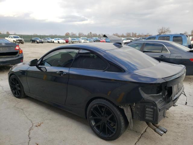 WBA1F5C57EVV99543 - 2014 BMW 228 I BLACK photo 2