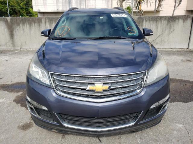 1GNKVJKD8DJ242042 - 2013 CHEVROLET TRAVERSE L BLUE photo 5