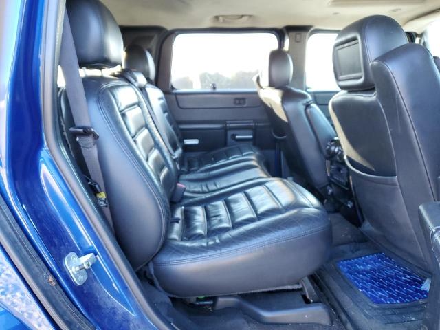 5GRGN23UX6H103137 - 2006 HUMMER H2 BLUE photo 11