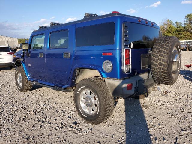 5GRGN23UX6H103137 - 2006 HUMMER H2 BLUE photo 2