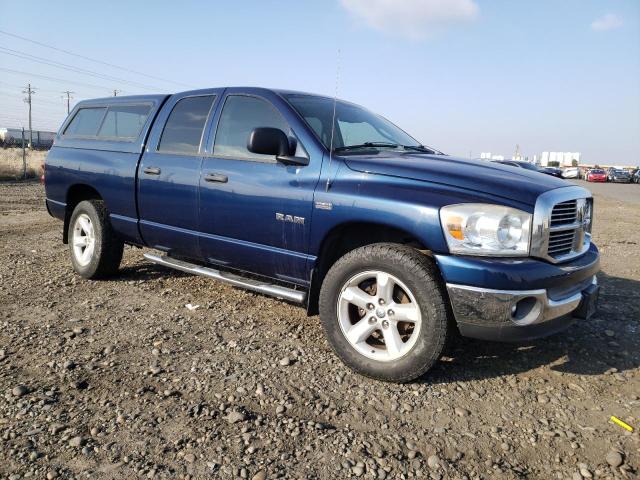 1D7HU18228J105489 - 2008 DODGE RAM 1500 S BLUE photo 4