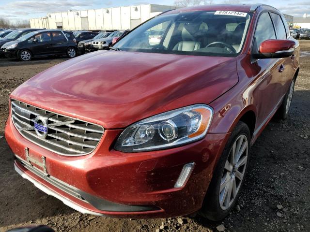 YV449MRU6H2225105 - 2017 VOLVO XC60 T6 IN BURGUNDY photo 1