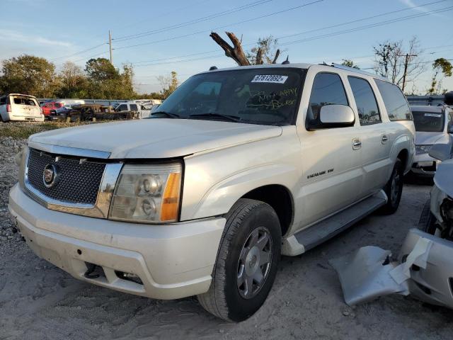 3GYFK66N85G260699 - 2005 CADILLAC ESCALADE E WHITE photo 1