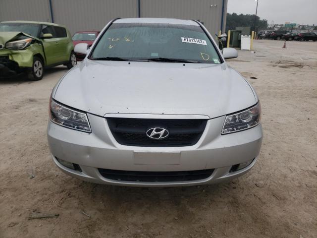 5NPEU46FX6H036223 - 2006 HYUNDAI SONATA GLS SILVER photo 5