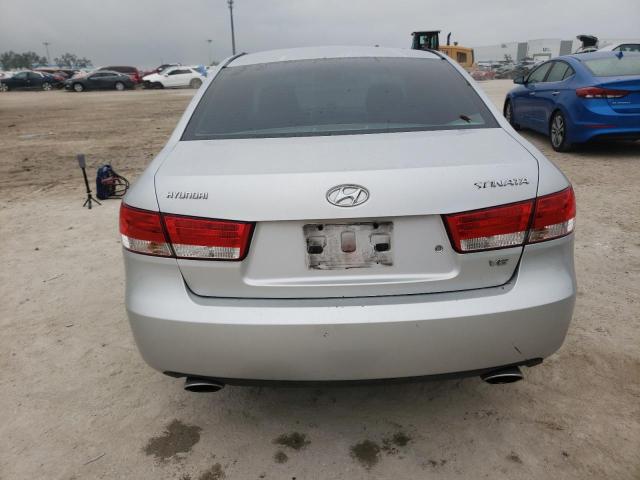 5NPEU46FX6H036223 - 2006 HYUNDAI SONATA GLS SILVER photo 6