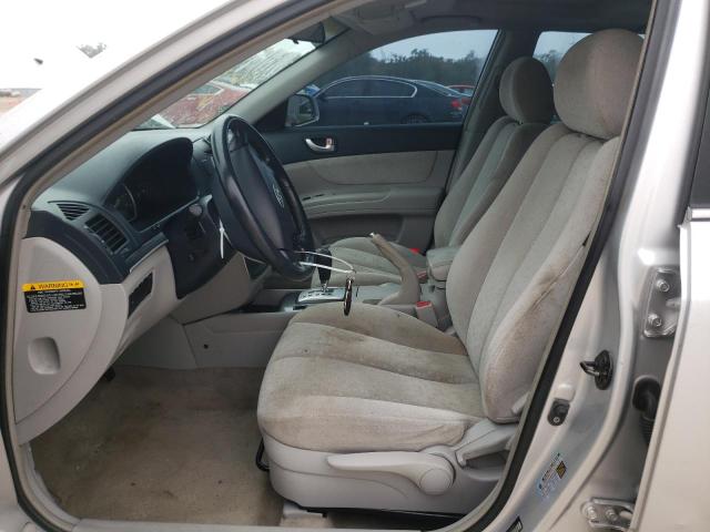 5NPEU46FX6H036223 - 2006 HYUNDAI SONATA GLS SILVER photo 7