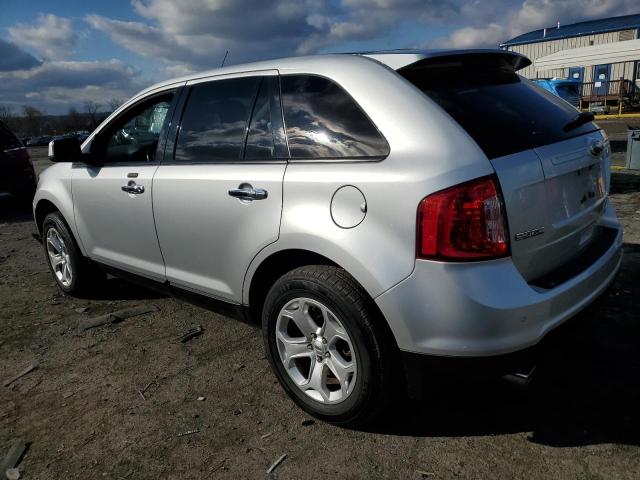 2FMDK4JC0BBA37610 - 2011 FORD EDGE SEL SILVER photo 2