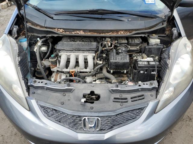 JHMGE8H35DC060307 - 2013 HONDA FIT GRAY photo 11