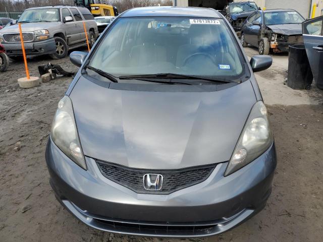 JHMGE8H35DC060307 - 2013 HONDA FIT GRAY photo 5