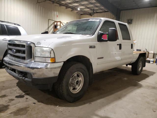 1FTSW31P54ED27359 - 2004 FORD F350 SRW S WHITE photo 1