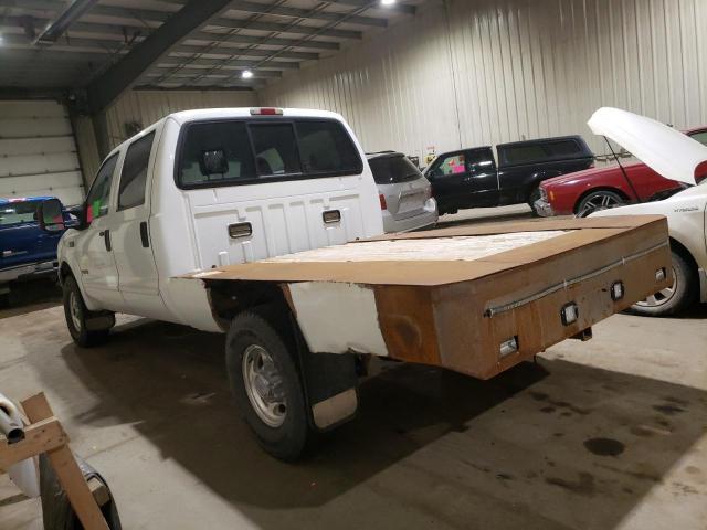 1FTSW31P54ED27359 - 2004 FORD F350 SRW S WHITE photo 2