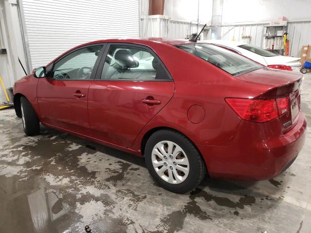 KNAFU4A29C5485779 - 2012 KIA FORTE EX RED photo 2