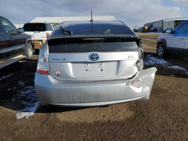 JTDKN3DU2A0114933 - 2010 TOYOTA PRIUS SILVER photo 6