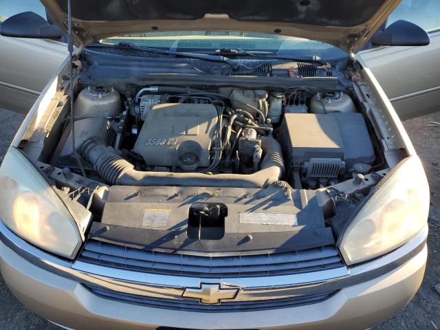 1G1ZT62885F297245 - 2005 CHEVROLET MALIBU MAX BEIGE photo 11