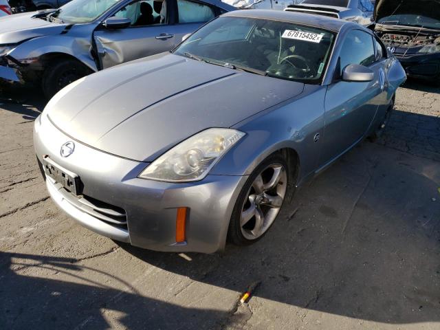 JN1AZ34DX6M331424 - 2006 NISSAN 350Z COUPE GRAY photo 1