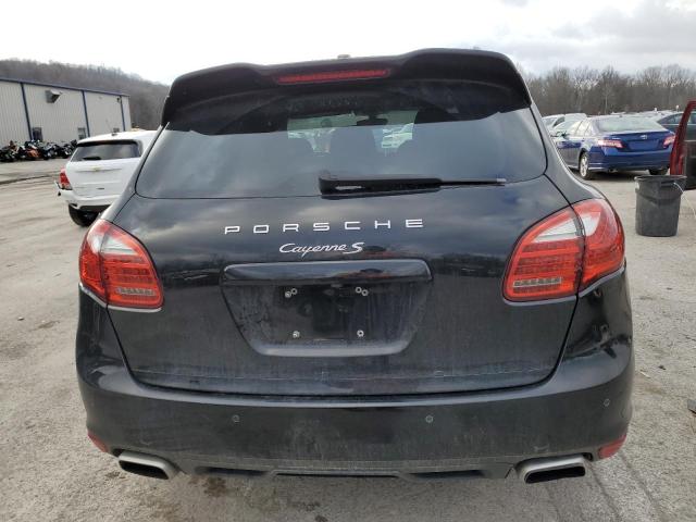 WP1AB2A28CLA45800 - 2012 PORSCHE CAYENNE S BLACK photo 6