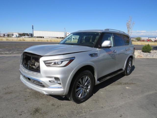 JN8AZ2AF4M9719895 - 2021 INFINITI QX80 LUXE SILVER photo 2