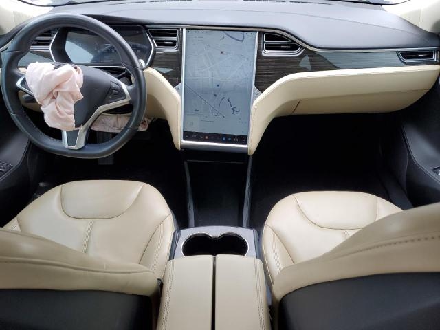 5YJSA1H1XEFP40527 - 2014 TESLA MODEL S Կապույտ լուսանկար 8