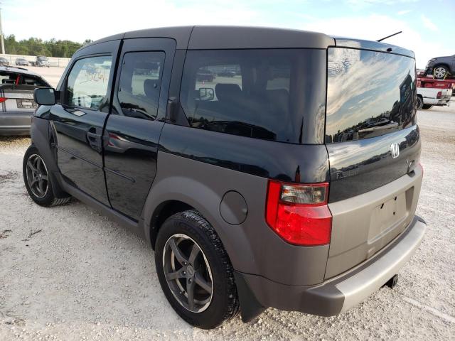 5J6YH18643L020372 - 2003 HONDA ELEMENT EX BLACK photo 2