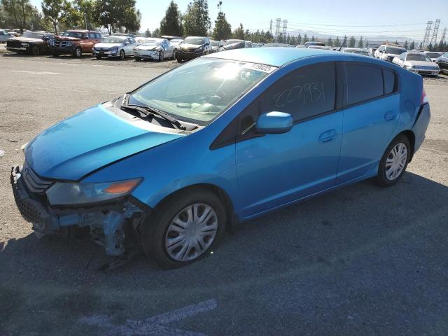 JHMZE2H56AS007916 - 2010 HONDA INSIGHT LX BLUE photo 1