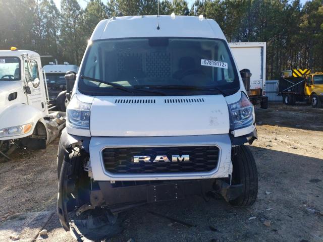 3C6LRVDG9ME575452 - 2021 RAM PROMASTER WHITE photo 5