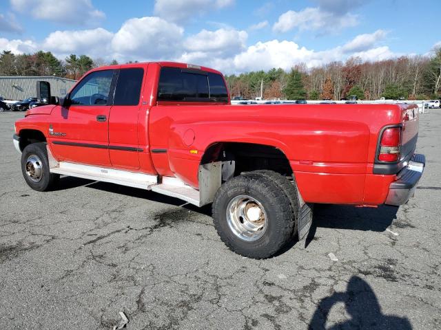 1B7MF3367XJ606238 - 1999 DODGE RAM 3500 RED photo 2