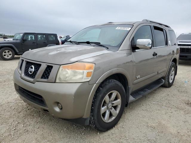 5N1BA08D98N614729 - 2008 NISSAN ARMADA SE GREEN photo 1