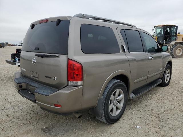 5N1BA08D98N614729 - 2008 NISSAN ARMADA SE GREEN photo 3