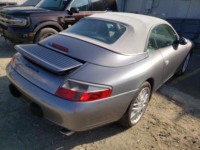 WP0CA29911S653143 - 2001 PORSCHE 911 CARRER GRAY photo 4