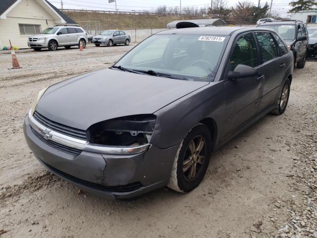 1G1ZT62845F256336 - 2005 CHEVROLET MALIBU MAX 灰色 照片 2